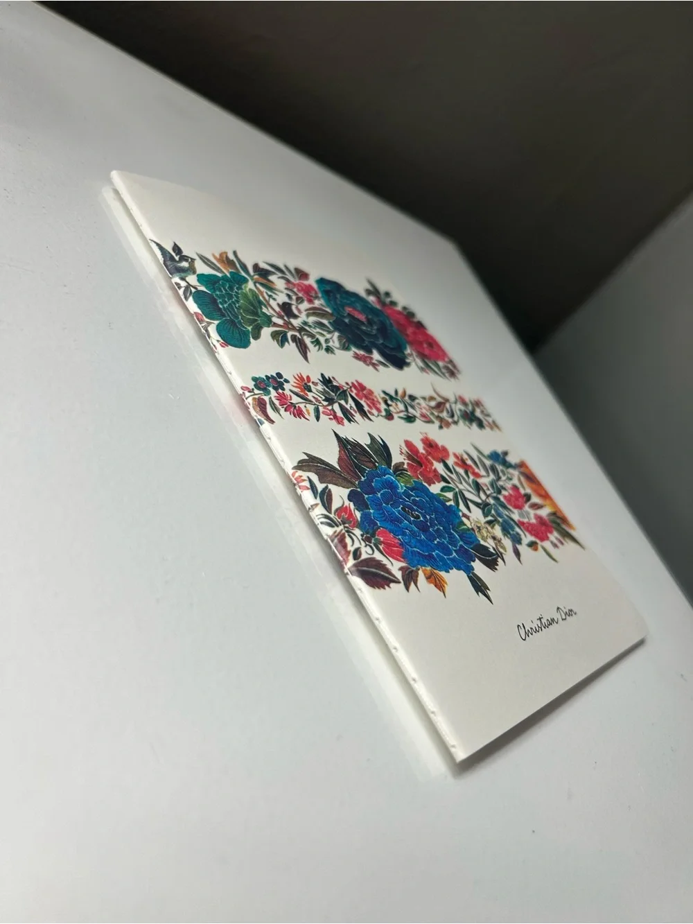Christian Dior Brush & Bloom Floral Paperback Journal Notebook